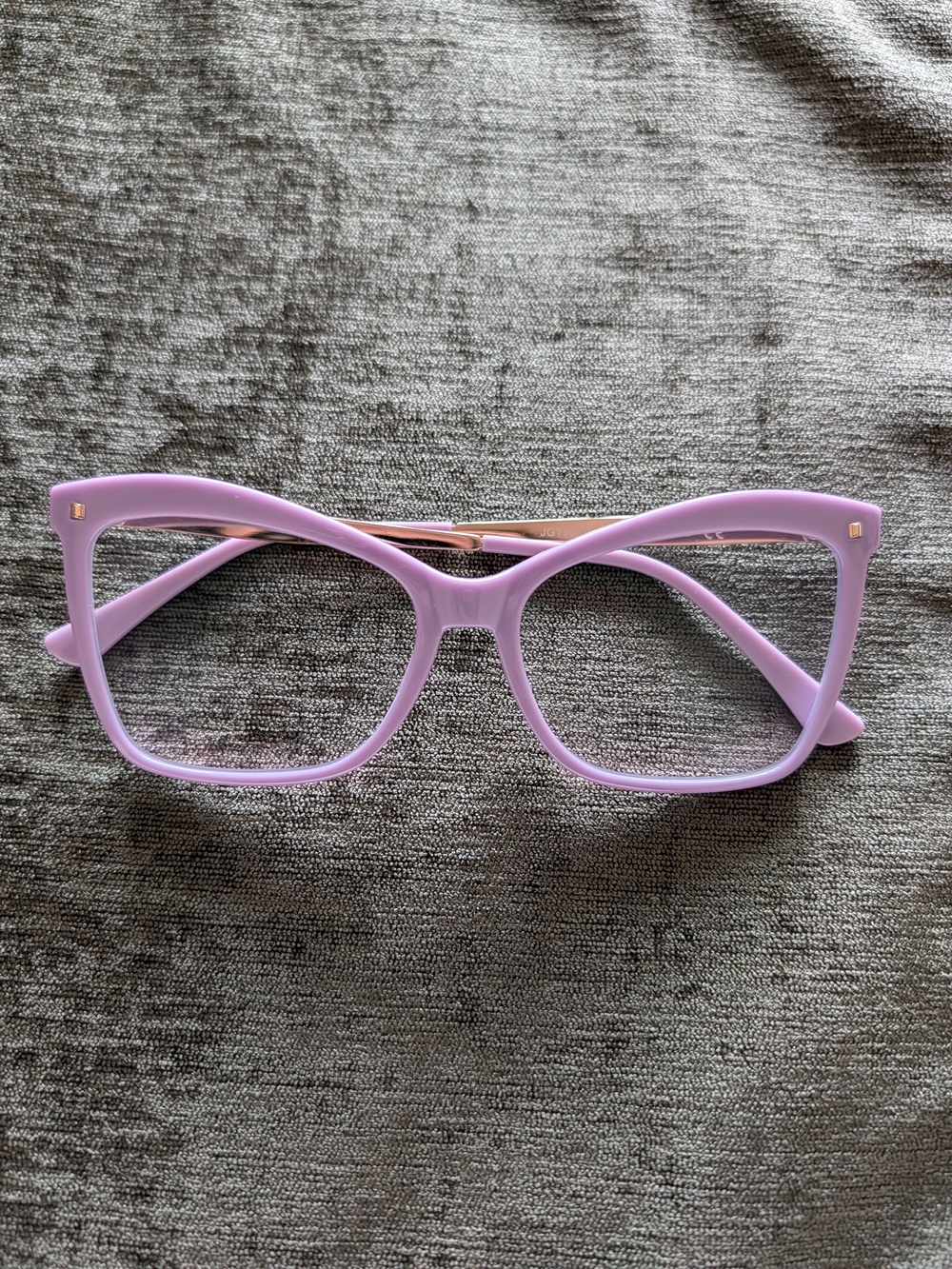 Women’s Lilac Cat-Eye Glasses - Lightweight Fashion Frames